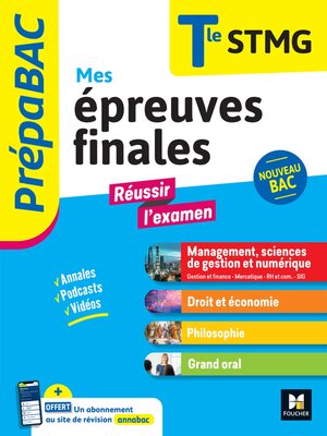 cover image of Prepabac Terminale STMG
